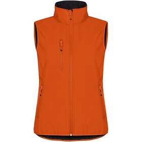 Clique SOFTSHELLVÄST DAM CLASSIC Blodapelsin XS