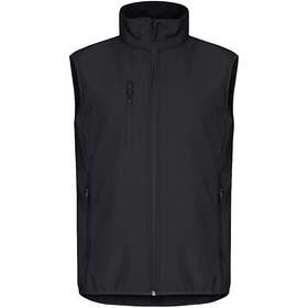 Clique SOFTSHELLVÄST HERR CLASSIC Svart M