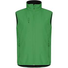 Clique SOFTSHELLVÄST HERR CLASSIC Äppelgrön XS