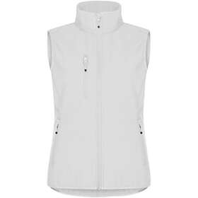 Clique SOFTSHELLVÄST DAM CLASSIC Vit XS