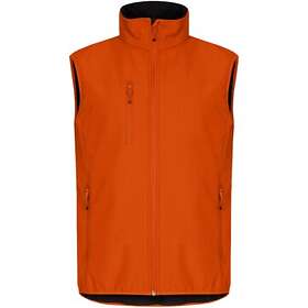 Clique SOFTSHELLVÄST HERR CLASSIC Blodapelsin 3XL