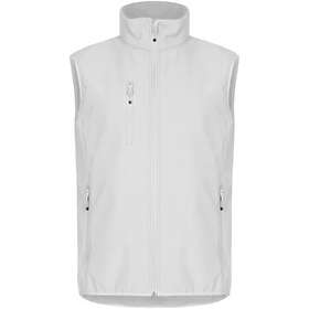 Clique SOFTSHELLVÄST HERR CLASSIC Vit S