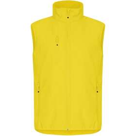 Clique SOFTSHELLVÄST HERR CLASSIC Citrongul M