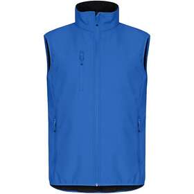 Clique SOFTSHELLVÄST HERR CLASSIC Royalblå 2XL