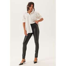 Only Kvinnors ONLLIS FAUXLEATHER Bond Waistcoat CC OTW väst, svart, M