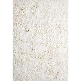 Layered Shaggy Teppe 180x270 cm Off White