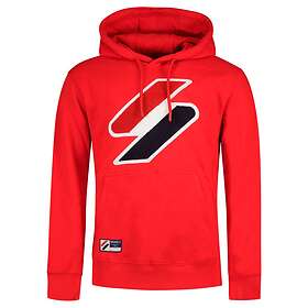 Superdry Code Logo Che Hoodie Röd S Man