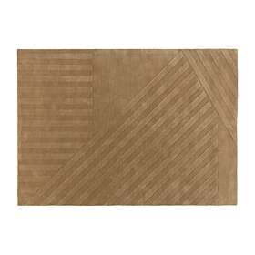 NJRD Levels ullmatta stripes beige 200x300 cm