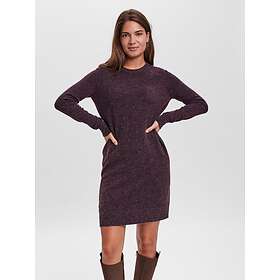 Vero Moda Avslappnad O-ringning Ribbmanschetter Normala ärmar Short Dress