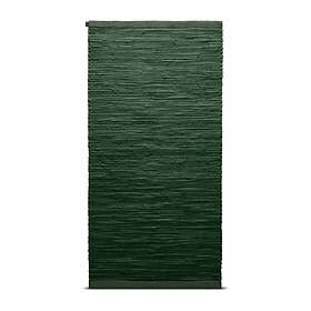 Rug Solid Rug Cotton matta 65x135 cm Moss