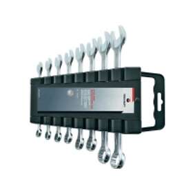 Toolcraft 820901 Gaffelnyckelsats 8 delar 8 19 mm
