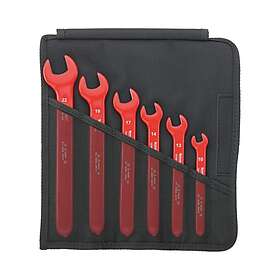 Stahlwille 12160/6 VDE, Kromlegerat stål, Röd, 10.13,14.17,19.22 mm, DIN EN 6090