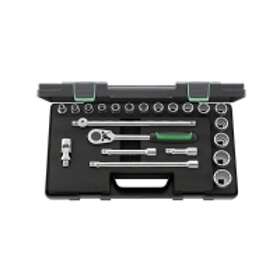 Stahlwille 50/16/6 KN Top-nyckelsats 1/2 (12.5 mm) 22 delar 96031447