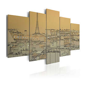 Arkiio Tavla Good old Paris Vintage (Vintage) 200x100 A3-N1775-DKX