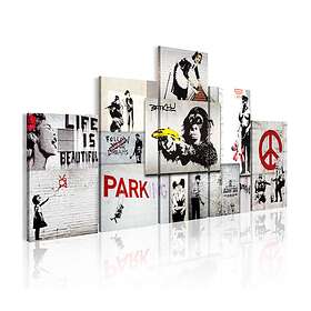 Arkiio Tavla Street Crimes Banksy Art 200x100 A3-N6338-DKX