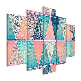 Arkiio Tavla Oriental Triangles Wide 5 delar (5 Parts) 200x100 A3-N7834-DKX