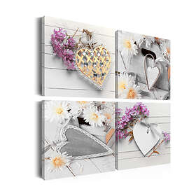 Arkiio Tavla Hearts And Flowers 40x40