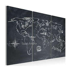 Arkiio Tavla Resor breddar Sinnet Triptyken 90x60