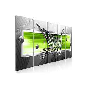 Arkiio Tavla Silver Wings Narrow Green 5 delar (5 Parts) 225x90 A3-N8040-DKX