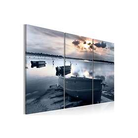 Arkiio Tavla A Small Boat By Lake 60x40