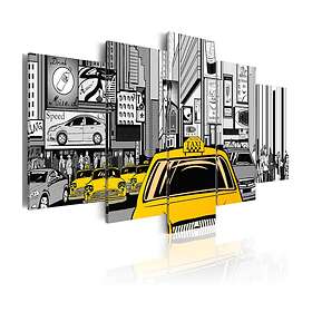 Arkiio Tavla Cartoon Taxi 100x50