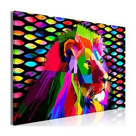 Arkiio Tavla Rainbow Lion (1 Part) Wide 120x80 A3-N7947-DK
