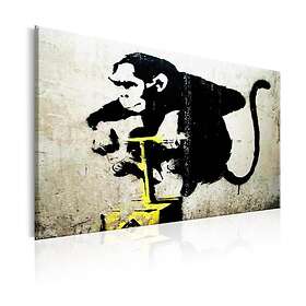 Arkiio Tavla Monkey Detonator by Banksy 90x60