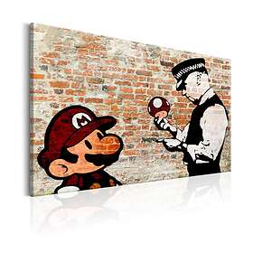 Arkiio Tavla Banksy Police Caution 90x60 A3-N6836-DK