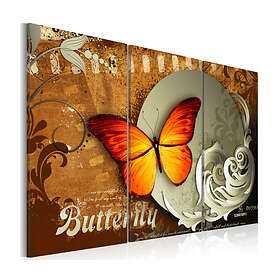 Arkiio Tavla Fiery Butterfly And Full Moon 90x60