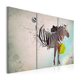 Arkiio Tavla abstrakt zebra 90x60