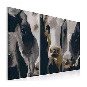 Arkiio Tavla Piebald cow 90x60