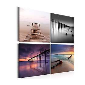 Arkiio Tavla Four Views 80x80 A3-N3642-80x80