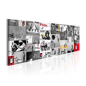 Arkiio Tavla Street Art Banksy II 135x45 A3-N6392-DKX