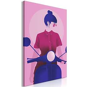 Arkiio Tavla Girl on Scooter (1 Part) Vertical 40x60 A3-N9570