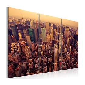 Arkiio Tavla Solnedgång över New York 90x60