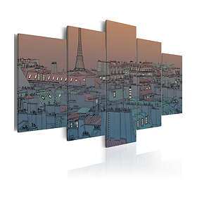 Arkiio Tavla Paris The Darkness Falls 100x50