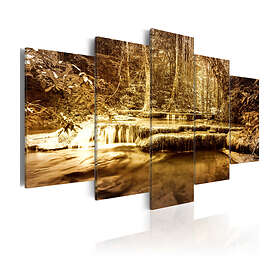 Arkiio Tavla The Bosom Of Nature Waterfall 200x100