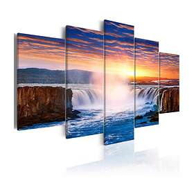 Arkiio Tavla Selfoss Waterfall Iceland 100x50