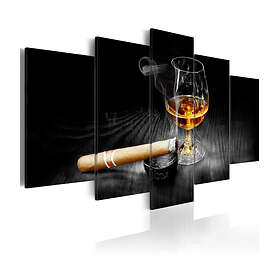 Arkiio Tavla Moment Of Glory Black And White 100x50