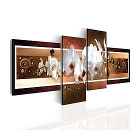 Arkiio Tavla Elegant Orkidéer I Abstraktion 100x35