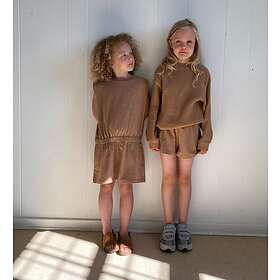 Ally Gro Klänning Warm Beige m. Prickar 3 år (98) Gro Klänning (Jr)