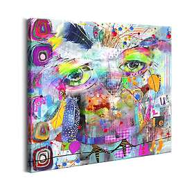 Arkiio Tavla Colourful Owl 40x40 A3-N7153-DK