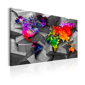 Arkiio Tavla Cubic World 120x80 A3-N6282-DKXL