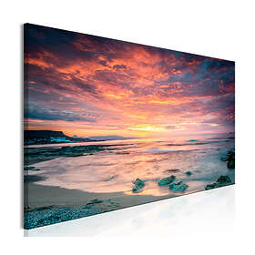 Arkiio Tavla Beach in Crete Red (1 Part) Narrow 120x40