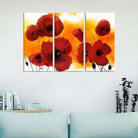 Arkiio Tavla Sunny afternoon and poppies 90x60