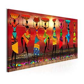 Arkiio Tavla African Women Dancing 150x50 A3-N6595-DK150