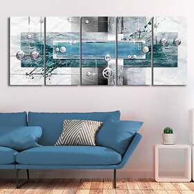 Arkiio Tavla Mysterious Mechanism Narrow Blue 5 delar (5 Parts) 200x80 A3-N8039-DK