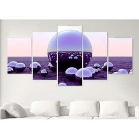 Arkiio Tavla Purple Balls 200x100 A3-N3714-DKX
