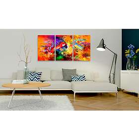 Arkiio Tavla Colourful Parrot 60x30 A3-N5590