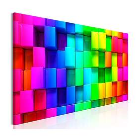 Arkiio Tavla Colourful Cubes (1 Part) Narrow 120x40 A3-N8138-DKX